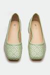 OROH_London Green Genuine Leather Heels _at_Aza_Fashions