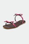 Buy_OROH_Pink Bow Detail Flats _Online_at_Aza_Fashions