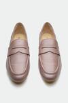 OROH_Gray Walsall Grey Genuine Leather Flats _at_Aza_Fashions