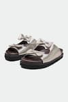 Buy_OROH_Gray Bristol Grey Designer Flats _at_Aza_Fashions