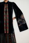 OTT_Black Sozni Evening Cape _at_Aza_Fashions