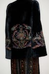 Shop_OTT_Black Sozni Evening Cape _at_Aza_Fashions