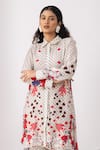 Thee Modern Roots_Lavender Checkered Tunic Set _at_Aza_Fashions