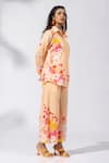 Thee Modern Roots_Pink Sundowner Checkered Co-ord Set _Online_at_Aza_Fashions