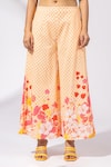 Shop_Thee Modern Roots_Pink Sundowner Checkered Co-ord Set _Online_at_Aza_Fashions