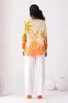 Shop_Thee Modern Roots_Yellow Carnival Palm Bloom Shirt _at_Aza_Fashions