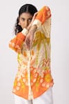 Shop_Thee Modern Roots_Yellow Carnival Palm Bloom Shirt _Online_at_Aza_Fashions