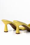 Shop Signature Sole Yellow Lemon Drop Sculpted Heel Mules Online at Aza Fashions Shop_Signature Sole_Yellow Lemon Drop Sculpted Heel Mules _Online_at_Aza_Fashions