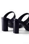 Signature Sole Black Midnight Luxe Block Heel Sandals Online at Aza Fashions Signature Sole_Black Midnight Luxe Block Heel Sandals _Online_at_Aza_Fashions