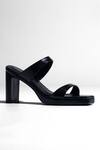 Buy Signature Sole Black Midnight Luxe Block Heel Sandals at Aza Fashions Buy_Signature Sole_Black Midnight Luxe Block Heel Sandals _at_Aza_Fashions