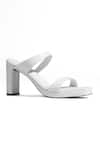 Buy Signature Sole White Elegance Block Heel Sandals at Aza Fashions Buy_Signature Sole_White Elegance Block Heel Sandals _at_Aza_Fashions