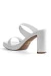 Buy Signature Sole White Elegance Block Heel Sandals Online at Aza Fashions Buy_Signature Sole_White Elegance Block Heel Sandals _Online_at_Aza_Fashions