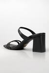 Signature Sole Black Ebony Chic Block Heel Sandals Online at Aza Fashions Signature Sole_Black Ebony Chic Block Heel Sandals _Online_at_Aza_Fashions