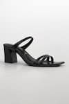 Buy Signature Sole Black Ebony Chic Block Heel Sandals at Aza Fashions Buy_Signature Sole_Black Ebony Chic Block Heel Sandals _at_Aza_Fashions