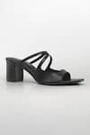 Buy_Signature Sole_Black Noir Block Heels _at_Aza_Fashions