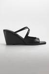 Signature Sole Black Noir Wedge Heels at Aza Fashions Signature Sole_Black Noir Wedge Heels _at_Aza_Fashions
