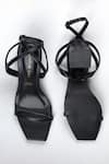 Shop Signature Sole Black Sculpted Noir Strappy Heels at Aza Fashions Shop_Signature Sole_Black Sculpted Noir Strappy Heels _at_Aza_Fashions