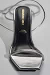 Shop_Signature Sole_Silver Metallic Wrap-around Block Heels _Online_at_Aza_Fashions