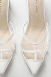 Signature Sole_White Pointed Toe Block Heels _at_Aza_Fashions