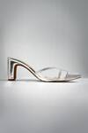 Shop_Signature Sole_Silver Glitter Pointed Toe Block Heels _Online_at_Aza_Fashions