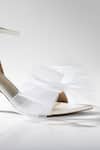 Signature Sole_White Mist Sheer Bow Ankle Strap Heels _Online_at_Aza_Fashions