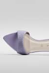 Signature Sole_Purple Textured Satin Pointed Heels _Online_at_Aza_Fashions