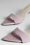 Signature Sole_Pink Crystals Blush Mules _at_Aza_Fashions