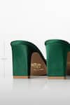 Signature Sole_Green Emerald Glam Mule Heels _Online_at_Aza_Fashions
