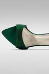 Buy_Signature Sole_Green Emerald Glam Mule Heels _Online_at_Aza_Fashions