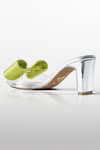 Buy_Signature Sole_Green Celeste Bow Lime Luxe Heels _Online_at_Aza_Fashions