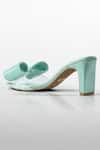 Signature Sole_Mint Blue Bow Heels _Online_at_Aza_Fashions