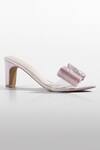 Shop_Signature Sole_Blush Loop Pink Crystal Bow Heels _Online_at_Aza_Fashions