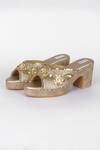 Shop_Fuchsia_Designer Golden Glow Heels _Online_at_Aza_Fashions