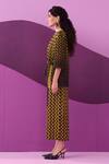 Pleats by Aruni_Yellow Designer Pant Set _Online_at_Aza_Fashions