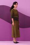 Buy_Pleats by Aruni_Yellow Designer Pant Set _Online_at_Aza_Fashions