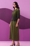Pleats by Aruni_Green Designer Pant Set _Online_at_Aza_Fashions