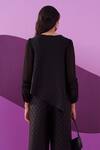 Shop_Pleats by Aruni_Black Crepe Satin Alexa Coord Set _Online_at_Aza_Fashions