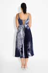 Shop_Shasha Gaba_Blue Sequins Square Neck Swirl Corset _at_Aza_Fashions