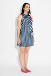 Shop_SHASHA GABA_Stripe And Floral Shift Dress _Online_at_Aza_Fashions