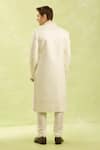 Shop_Arihant Rai Sinha_Cream Hand Embroidered Sherwani Set _at_Aza_Fashions