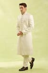 Buy_Arihant Rai Sinha_Cream Hand Embroidered Sherwani Set 