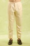 Buy_Arihant Rai Sinha_Cream Sherwani Set With Pants _Online_at_Aza_Fashions