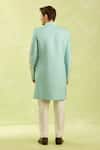 Shop_Arihant Rai Sinha_Off White Pattern Work Jacket Set _at_Aza_Fashions