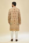 Shop_Arihant Rai Sinha_Gold Digital Print Kurta Set _at_Aza_Fashions