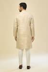 Shop_Arihant Rai Sinha_Beige Katha Embroidered Kurta Set _at_Aza_Fashions