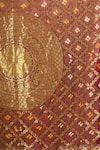 Samyukta Singhania_Maroon Silk Zari Woven Design Banarasi Bandhej Dupatta _Online_at_Aza_Fashions