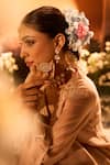 Neha Khullar x AZA_Pink Chanderi Embroidered Kurta Set _at_Aza_Fashions
