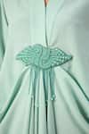 Shop_Aakaar_Aqua Blue Designer Kaftan And Pant Set _Online_at_Aza_Fashions