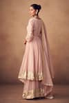Shop_Taavare_Pink Anarkali Sharara Set _at_Aza_Fashions