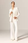 Buy_Manika Nanda_Ivory Crepe Twill 3 Piece Suit _Online_at_Aza_Fashions